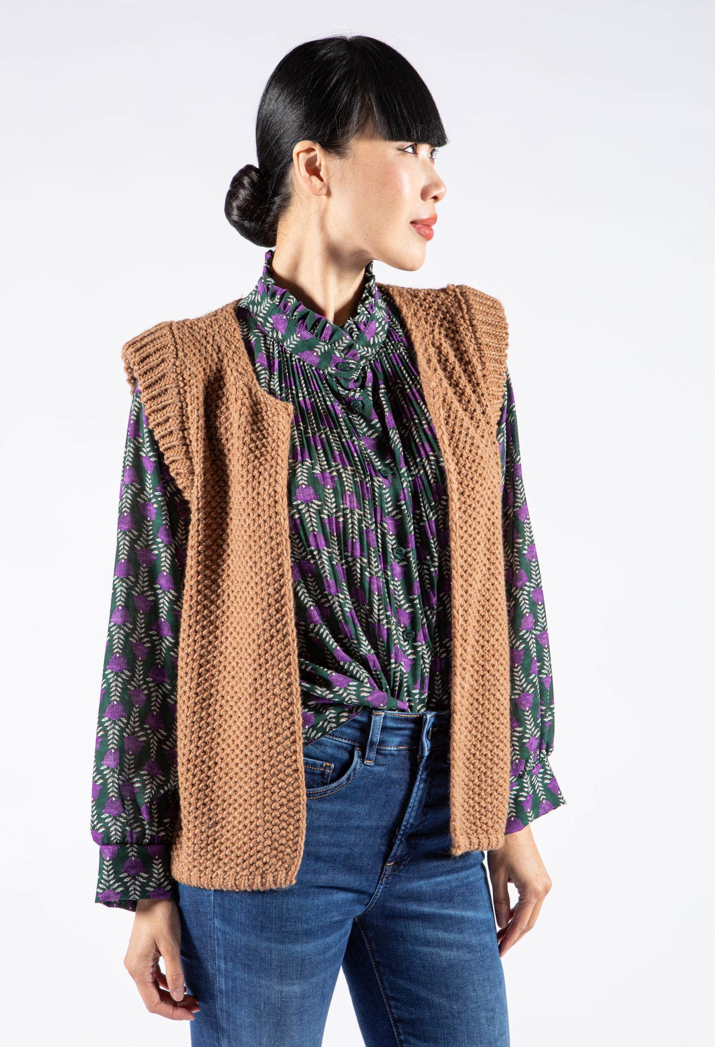 Chunky Knit Vest