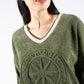 Soft Touch Embossed Pullover