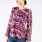 Wave Printed Top