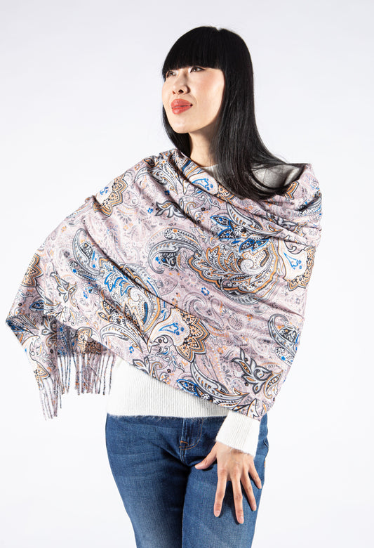 Soft Touch Paisley Scarf