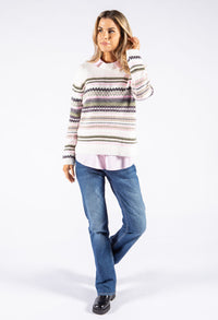 Fair Isle Knit Pullover