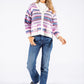 Fair Isle Knit Cardigan