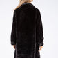 Faux Fur Longline Coat