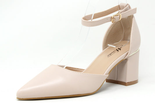 Pointed Toe Block Heel