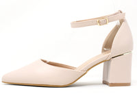 Pointed Toe Block Heel