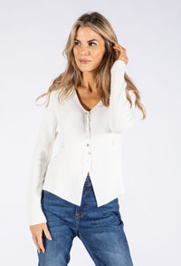 Button Down Knit Cardigan