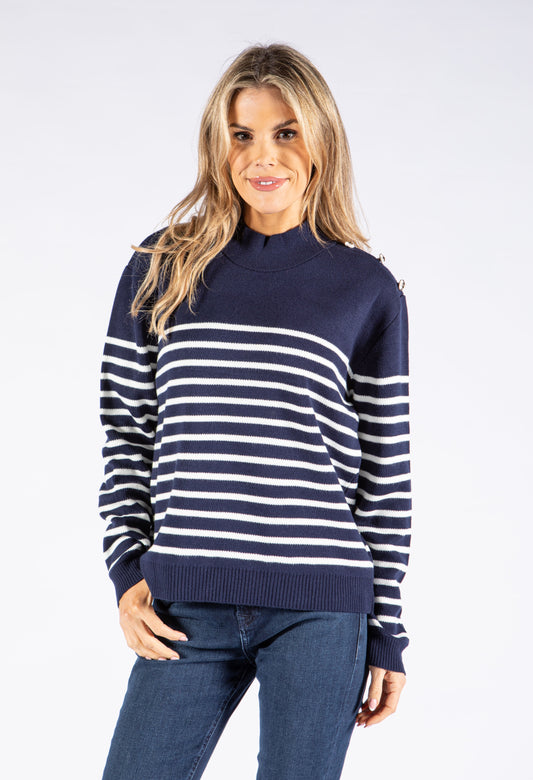 Striped Pullover Knit