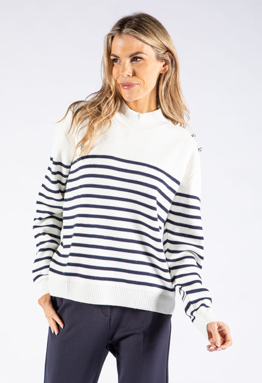 Striped Pullover Knit