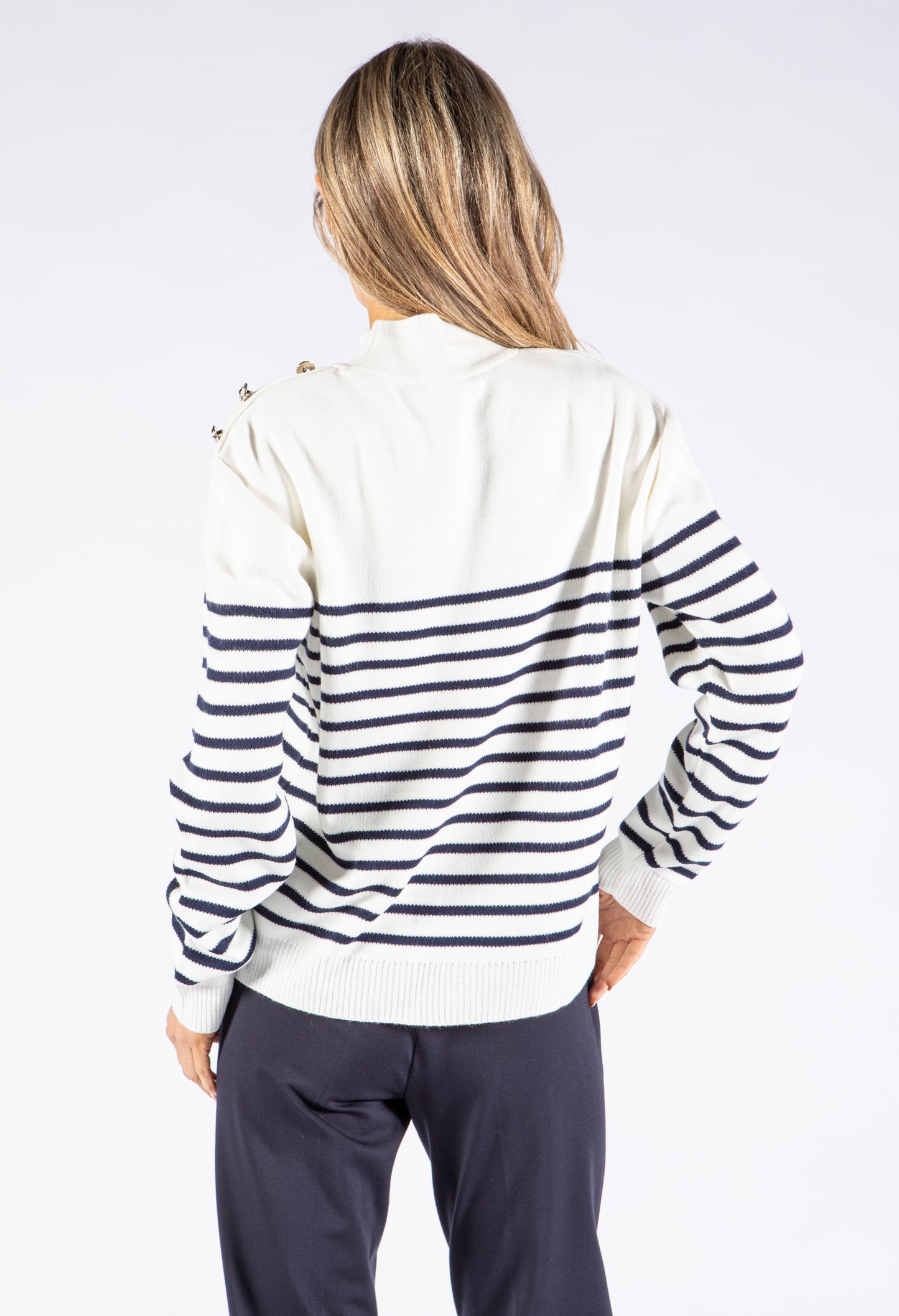 Striped Pullover Knit