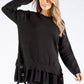 Layered Longline Knit Jumper