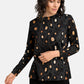 Abstract Polka Dot Top