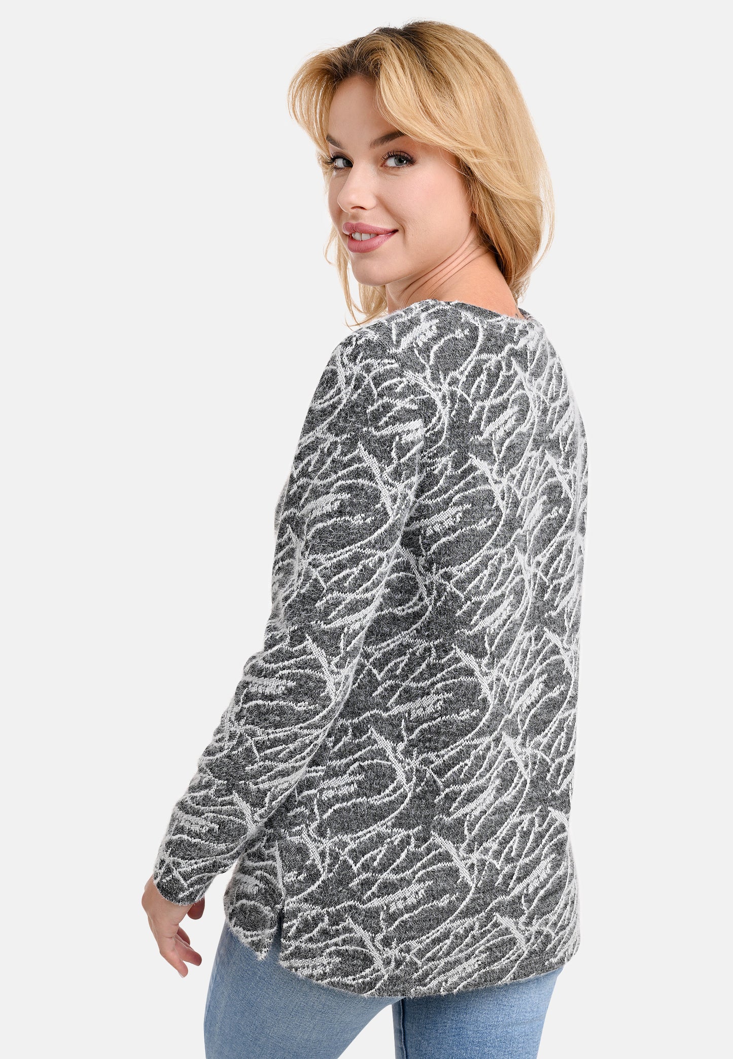 Soft Touch Swirl Print Top