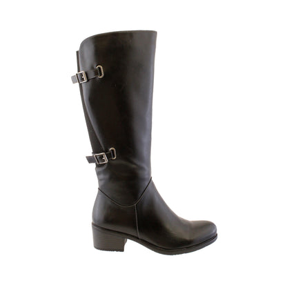 Black Full Length Riding Boot