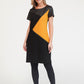 Zapara Asymmetrical Paneled Dress-1