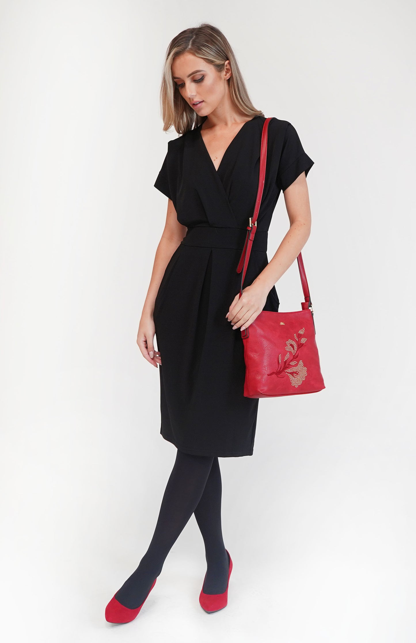 Black Pockets Dress