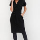 Black Pockets Dress