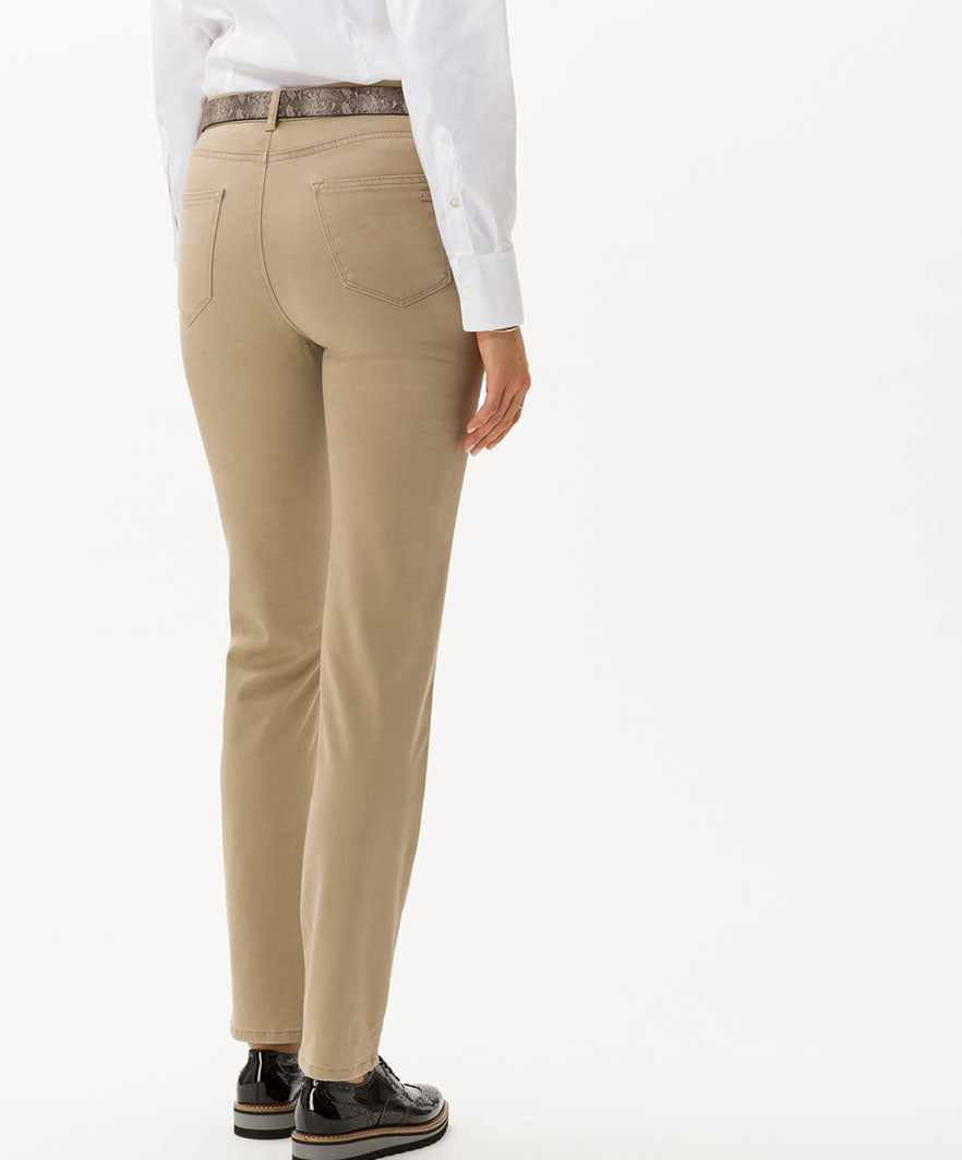 Zapara High Waist Suit Trousers in Apple | Pamela Scott