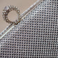 Silver Chain Mail Clutch