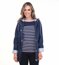 Navy Raincoat-2