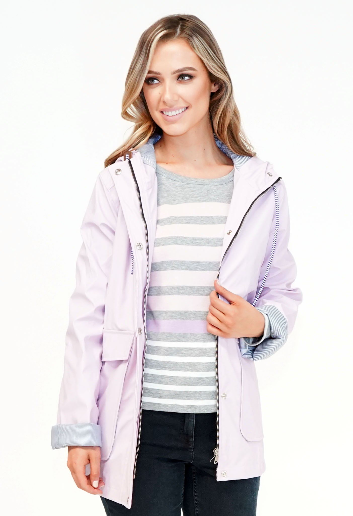 Lilac Raincoat-1