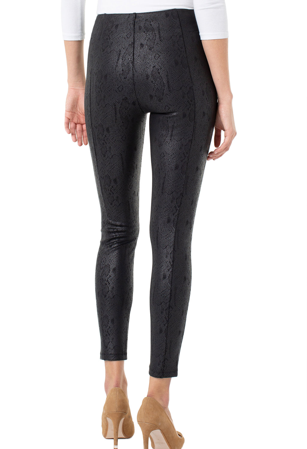 High Waist Snake Print Legging