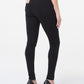 Black Plain Legging Trousers