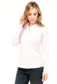 Pink 2 in 1 Pullover