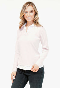 Pink 2 in 1 Pullover