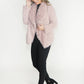 Rose Faux Fur Teddy Jacket