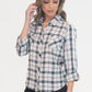 Navy and Pink Checked Shirt