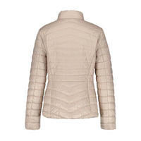 Beige Quilted Jacket