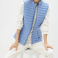 Blue Quilted Gilet