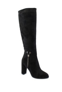 Norma Tall Black Boot