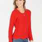 Red Zip Knit