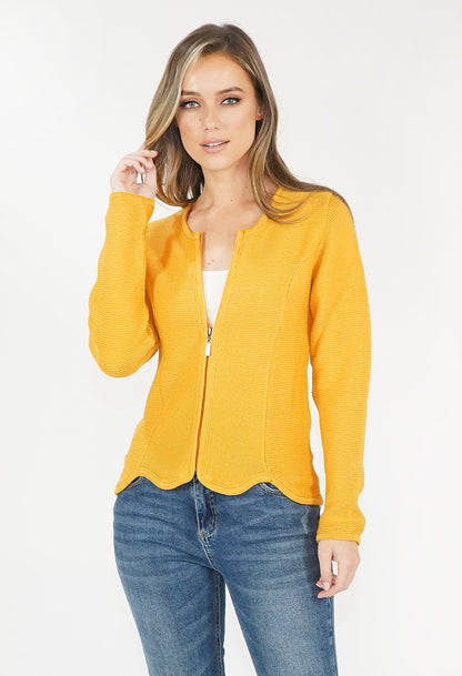 Honey Zip Knit