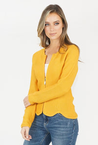 Honey Zip Knit