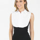 White Pleated Collar Bib-1