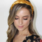 Mustard Satin Headband