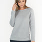 Ribbed Pullover with Button Detail-5