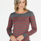 Stripe Pullover Top-1