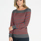 Stripe Pullover Top-1