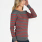 Stripe Pullover Top-1