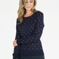 Polka Dot Pullover-1