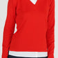 Red 2 in 1 Pullover