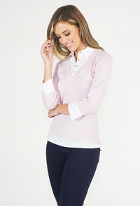 Pink Sparkle 2 in 1 Pullover