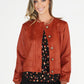 Rust Bomber Jacket