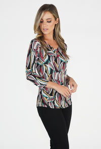 Multicolour Pattern Top