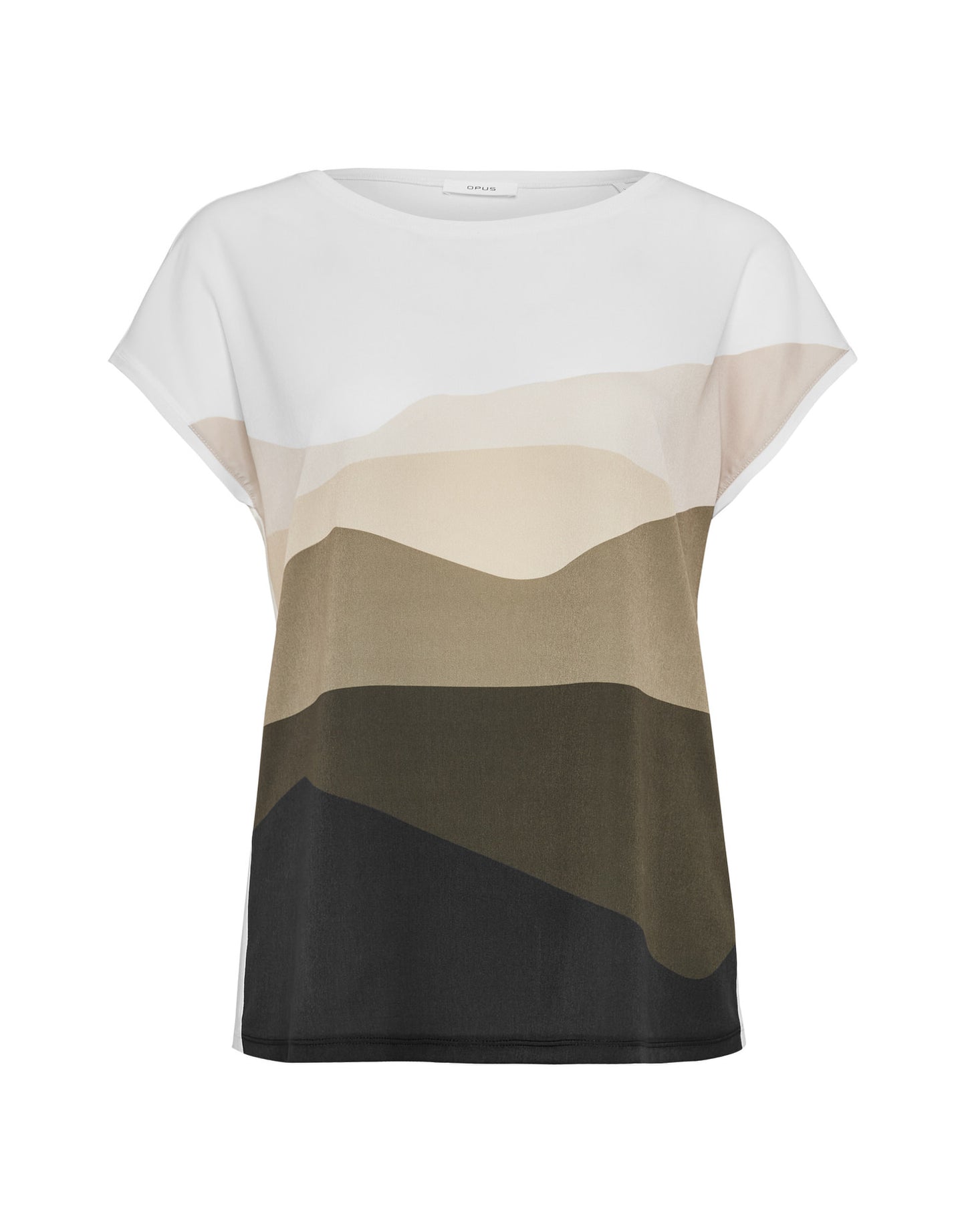 Olive Green T-shirt Sanyo print