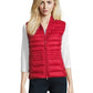 Red Padded Gilet Coat