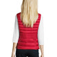 Red Padded Gilet Coat